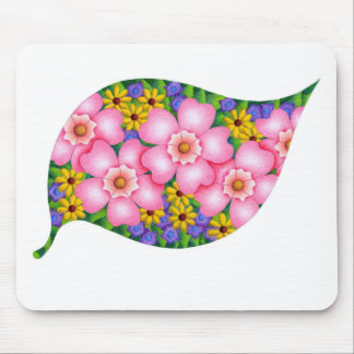 Mousepad Cores vibrantes de flores.