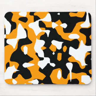 Mousepad Corey Tiger 80s Camuflagem Laranja Retro (Camo)