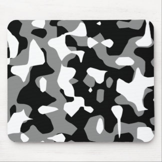 Mousepad Corey Tiger 80s Retro Camuflagem Cinza (Camo)