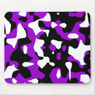 Mousepad Corey Tiger 80s Retro Camuflagem Roxa (Camo)