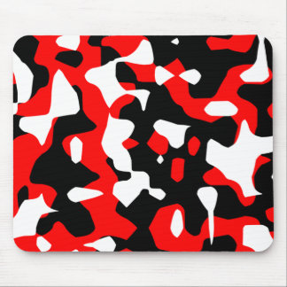 Mousepad Corey Tiger 80s Retro Camuflagem Vermelha (Camo)