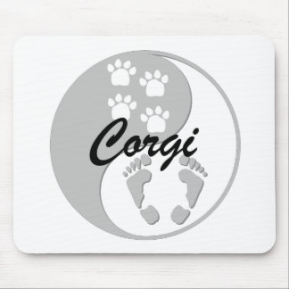 Mousepad corgi de yang do yin