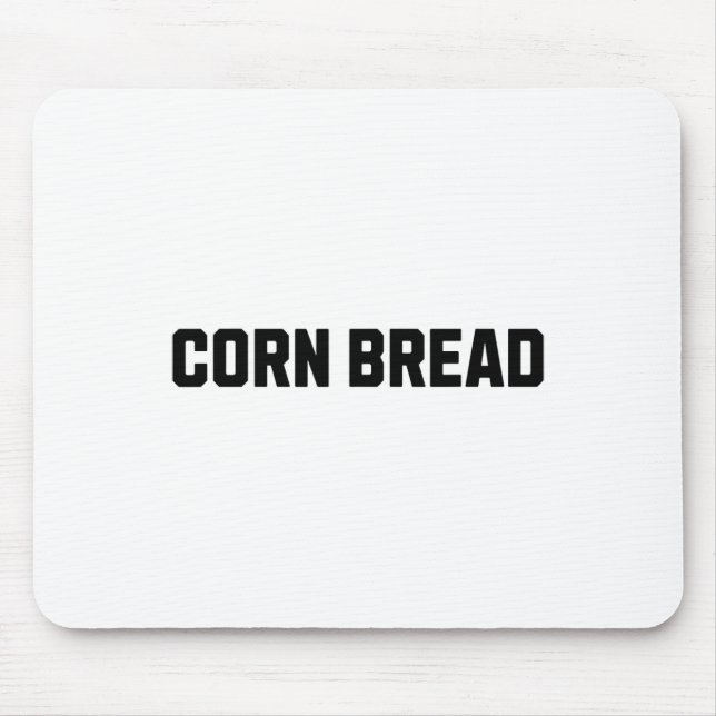 Mousepad Corn Bread Engraçado Costume Halloween (Frente)