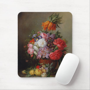 Mousepad Cornelis Johannes van Hulsteijn Vase com Flores