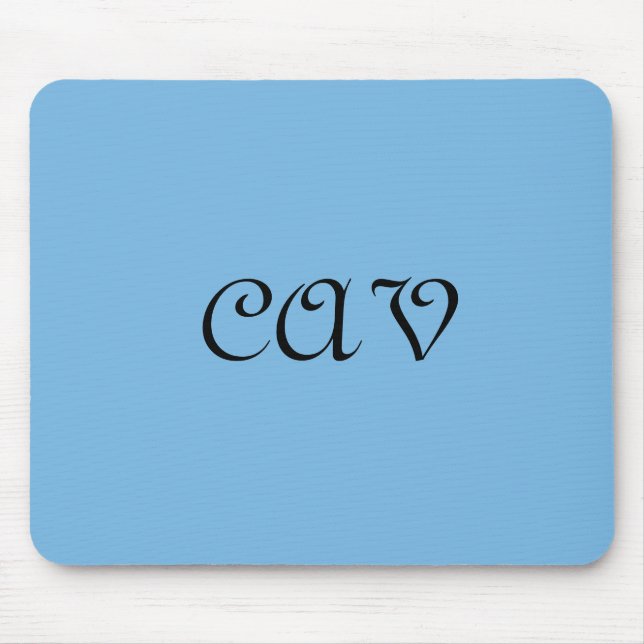 Mousepad Cornflower Blue (Frente)