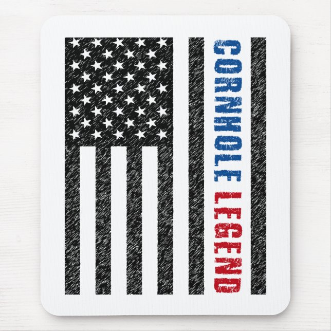 Mousepad Cornhole Legend USA (Frente)