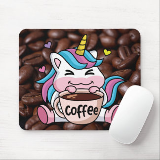 Mousepad Corno de cozinha com café