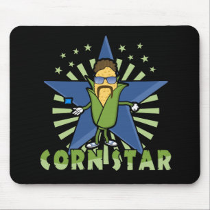 Mousepad Cornstar Funny Cornhole Players Design