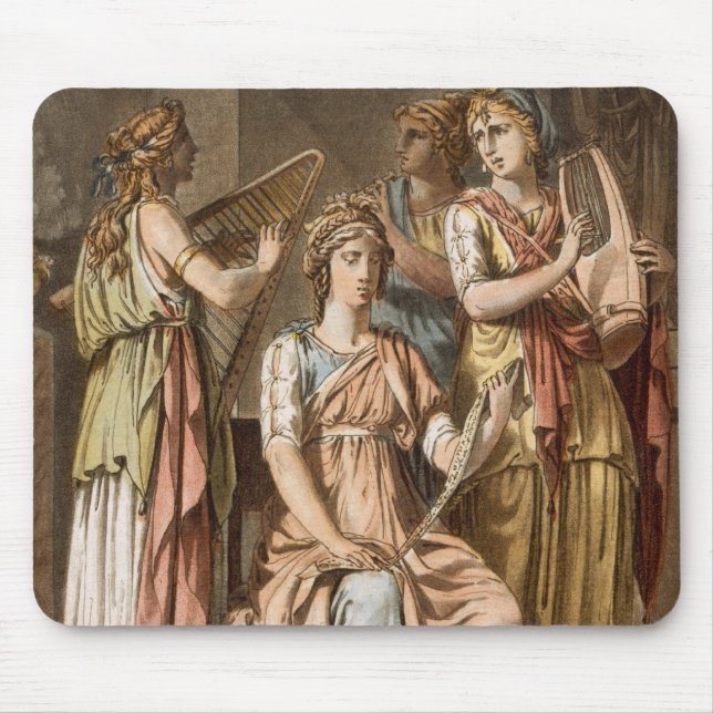 Mousepad Coro das mulheres israelitas, trajes para "Esther" (Frente)