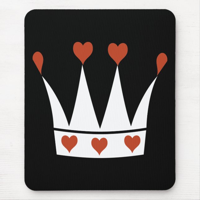 Mousepad Coroa da Rainha de Copas (Frente)
