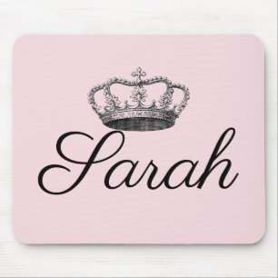 Mousepad Coroa do vintage/Victorian que grava Personnalised