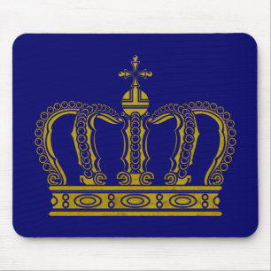 Mousepad Coroa dourada + suas ideias