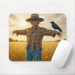 Mousepad Coroa Negra Empurrada num Espantalho