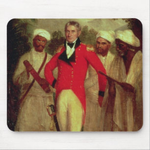 Mousepad Coronel Colin Mackenzie e seus pandits indianos