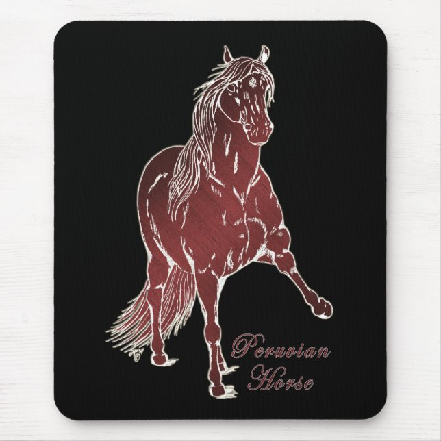Mousepad Corpo de Madeira de Cavalo do Peru (Frente)
