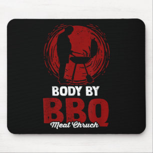 Mousepad Corpo Por Churrasco De Fumagem Da Igreja Da Carne