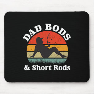 Mousepad Corpos de Pai e Varas Curtas Vintage 2 Lados