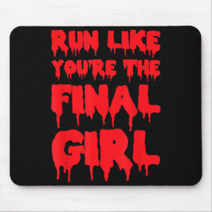 Mousepad Corra Como Se Você Fosse O Divertido Ginásio De Ha