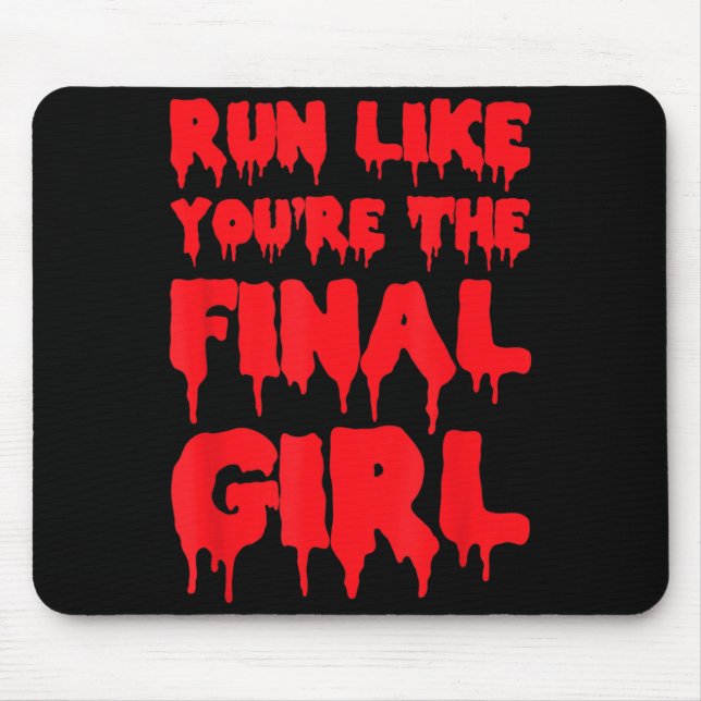 Mousepad Corra Como Se Você Fosse O Divertido Ginásio De Ha (Frente)