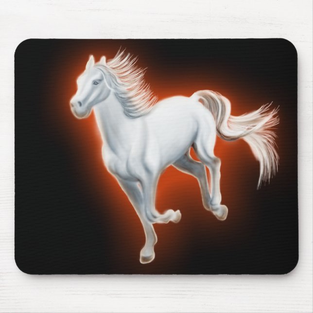 Mousepad Corredor do cavalo branco (Frente)