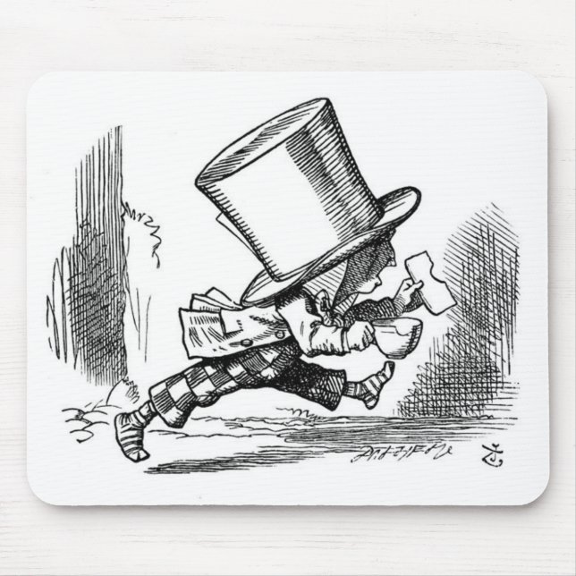 Mousepad Corredor louco do Hatter (Frente)