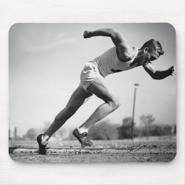 Mousepad Corredor masculino (Frente)