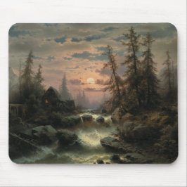 Mousepad Corrente das Montanhas em Lua - Albert Rieger
