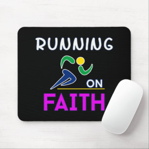 Mousepad Corrente em Faith Christian Runner