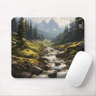 Mousepad Corrente nas montanhas