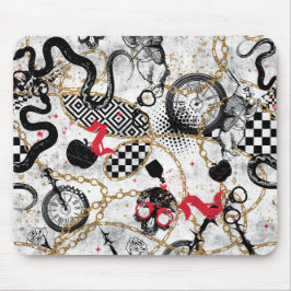 Mousepad Correntes e caveiras
