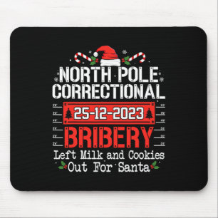 Mousepad Correspondência Correcional do Polo Norte com Famí