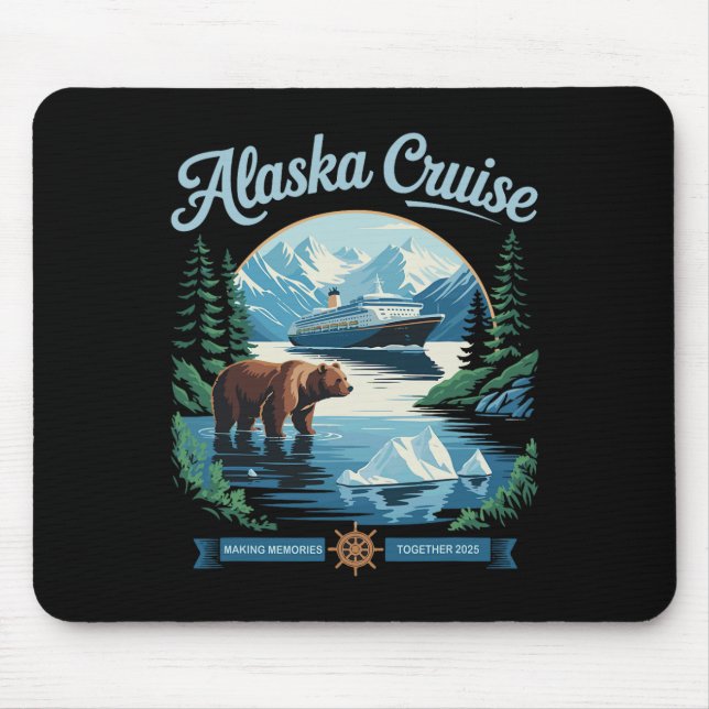 Mousepad Correspondência Familiar Amigos E Grupo Alaskan Al (Frente)