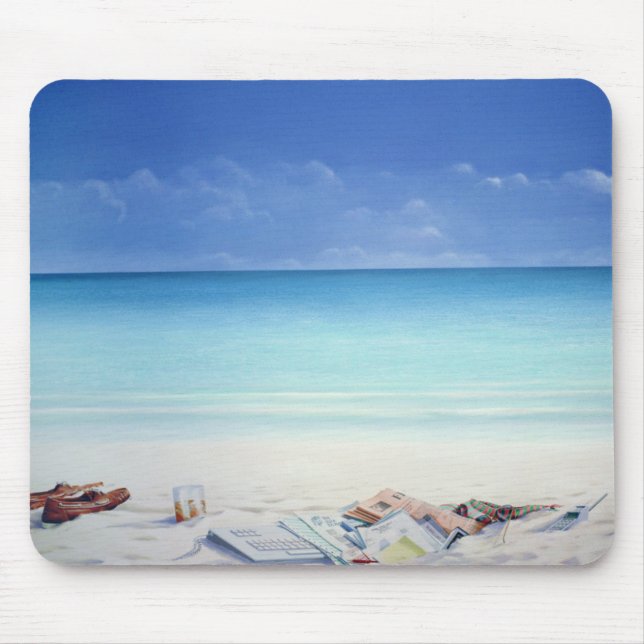 Mousepad Corretor da praia (Frente)