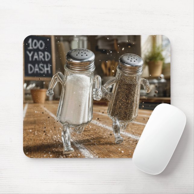 Mousepad Corrida de 100 Jardas de Sal e Pimenta (Com mouse)