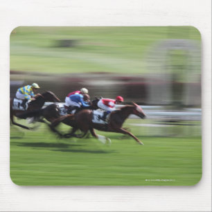 Mousepad corrida de cavalos