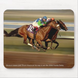 Mousepad Corrida de cavalos - Bar-bar-o