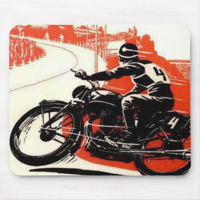 Mousepad Corrida de motocicleta (Frente)