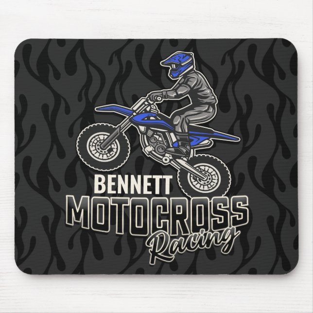 Mousepad Corrida de Motocross da Camada de Camada de Dirt (Frente)