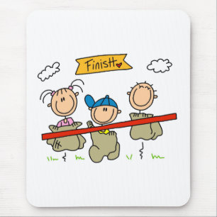 Mousepad Corrida de Sacos de Boneco de Palito