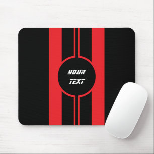 Mousepad Corrida Vermelha Dupla Esportes Personalizados