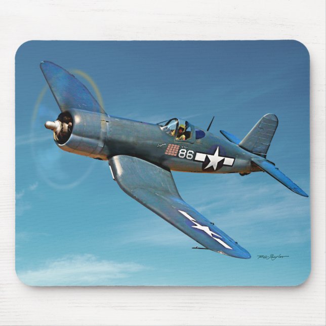 Mousepad Corsário de F4U (Frente)