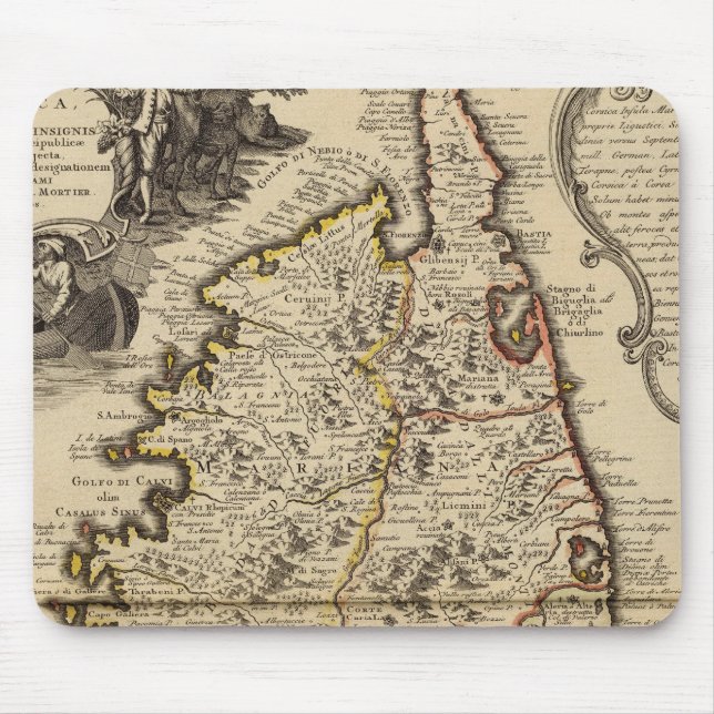 Mousepad Córsega (Frente)