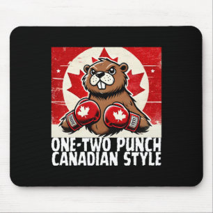 Mousepad Corta o Canadá Contra Tarifas Canadianas Beaver B