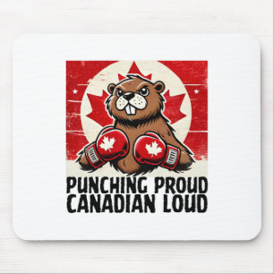 Mousepad Corta o Canadá Contra Tarifas Canadianas Beaver B