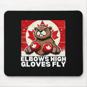 Mousepad Corta o Canadá Contra Tarifas Canadianas Beaver B