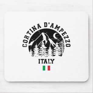 Mousepad Cortina D'ampezzo Itália Alpes Ski Resort Alpi