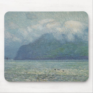 Mousepad Cortina de Prata e Portão Dourado de Childe Hassam