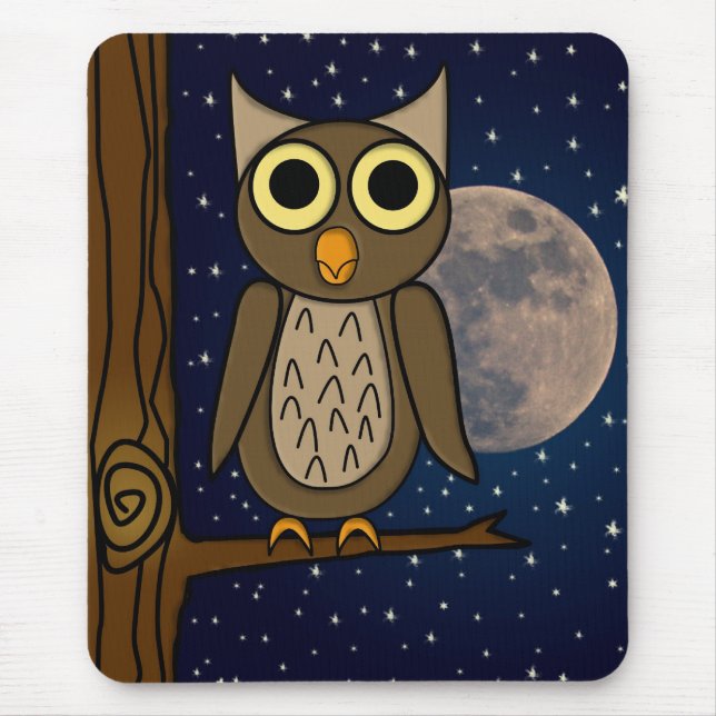 Mousepad coruja (Frente)