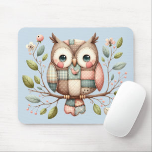 Mousepad Coruja-coruja-coruja-branca
