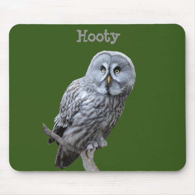 Mousepad Coruja de Cinzas excelentes (Frente)